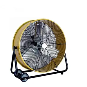 Yüksek hız 3 hız ağır Metal endüstriyel, ticari, 30 inç kat davul Fan
