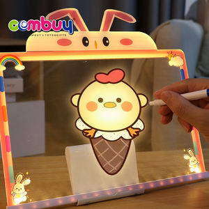 Juego de escritura de acrílico grande educativo Juguetes Tablero de dibujo luminoso para niños - Product Image 3