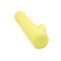 Wosilicone Pflanzlicher, beheizter G-Punkt- und Klitoris-Stimulationsstab-Vibrator mit konstanter Wärme, 12 Vibrationsmodi, IPX7 wasserdicht