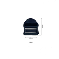 Serrure d'échelle en plastique de réglage de sangle de 25mm et 1 pouce Serrure d'échelle de sécurité pour sac à dos
