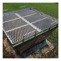 Grille de foyer en acier inoxydable personnalisée et grilles de barbecue de remplacement Outils de première qualité pour la cuisine en plein air