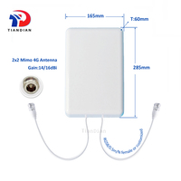 Longue portée 10-50km Mimo antenne à écran plat 2x2 Mimo routeur sans fil GSM Lte Wifi 4g antenne