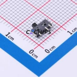 HX MSK12C02-HB Slide Switch SMD Switch Single Pole Double Throw Rectangle Pin Header SMD Tab 6.75mm - Product Image 2