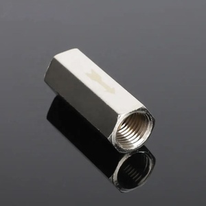 Zjsijhegf 1/8นิวเมติกส์แบบนิวเมติกส์แบบเต็มพอร์ตแบบ1/4 "3/8" 1/2 "BSP หญิงวาล์วตรวจสอบแบบ one-Way สำหรับอากาศน้ำน้ำมันแก๊ส - Product Image 4