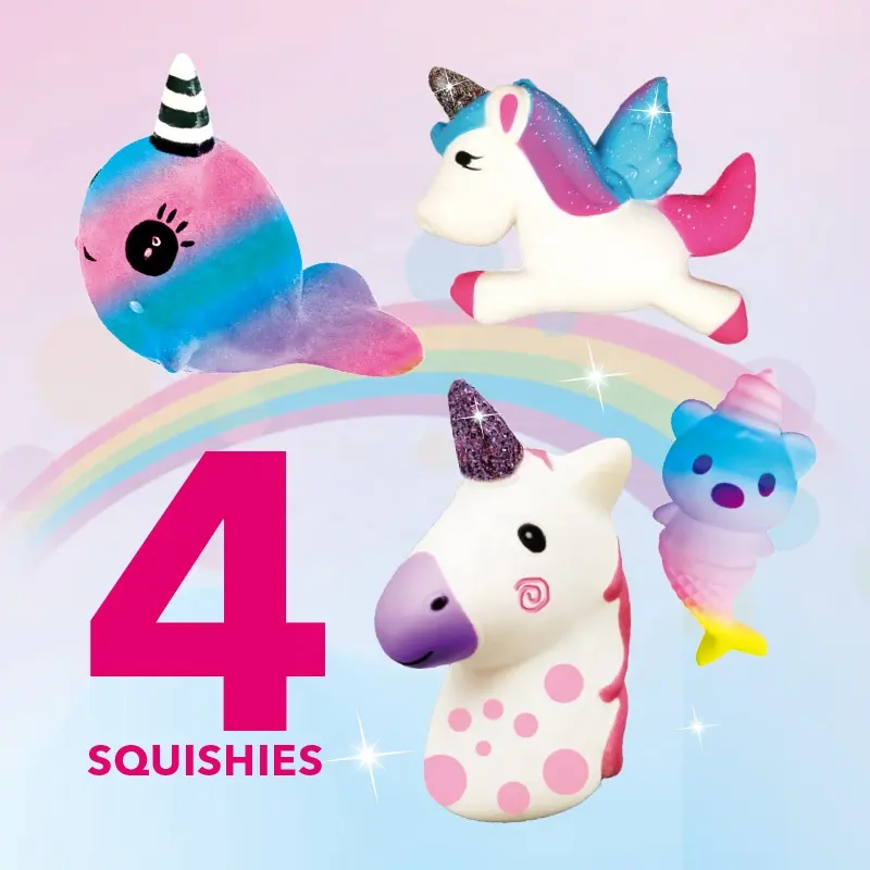 Amazon Brand TBC The Best Crafts DIY Educational Toys Slow Rising Soft Scented Squishies With Acrylic Paints For Kids Artists