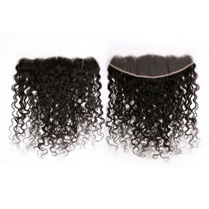 Cabello Humano Virgen Brasileño Remy HD Frontal 13*4 al por Mayor, Tejido de Encaje Doble con Máquina, 50g, Sin Aditivos - Product Image 6