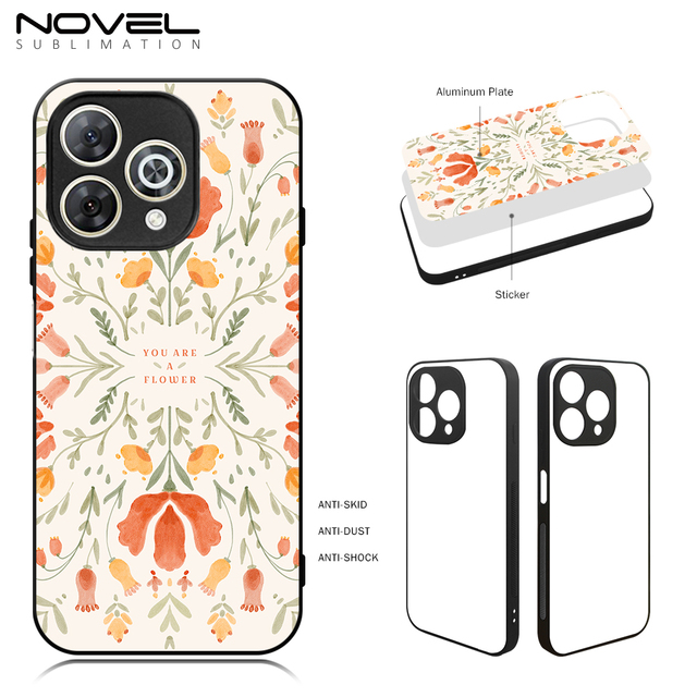 Sublimation 2D TPU Phone case Heat Transfer DIY Custom Soft Mobile Phone Case for Wiko Hi Enjoy 80 Pro 5G