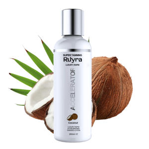Crème bronzante intensive naturelle à l'extrait de peptide organique pour une bronzage foncé, marque privée OEM/ODM, gel accélérateur pour le corps à utiliser en cabine de bronzage - Product Image 2