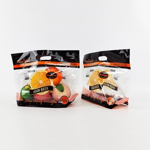 Bolsa con cremallera antivaho personalizada para mantener el embalaje de plástico fresco para frutas frescas, naranja, manzana, <span class=keywords><strong>uva</strong></span>, cereza, bolsas de verduras con asa - Product Image 4