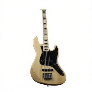 Weifang Rebon-guitarra eléctrica de <span class=keywords><strong>bajo</strong></span>, <span class=keywords><strong>5</strong></span> <span class=keywords><strong>cuerdas</strong></span>, ashwood JB, con color madera - Product Image 1