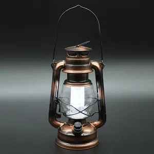 Linterna colgante LED solar de China, lámpara de queroseno clásica para jardín, decoración Vintage, lámparas impermeables para acampar