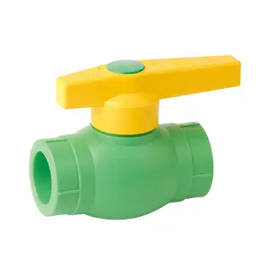 KEXING ISO15874 PN25 PN20 COLD WATER BUILDING MATERIALS DIN8077/78 GERMANY STANDARD CE ISO PLASTIC PPR Ball Valve