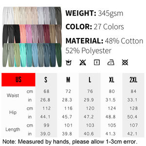 Pantalon de jogging streetwear à logo personnalisé pour hommes Pantalon de survêtement évasé en coton skinny Offre Spéciale - Product Image 6