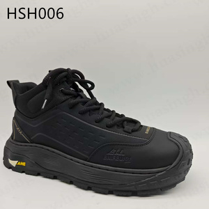 CXT ، أحذية تخييم خارجية إيفا + نعل خارجي مطاطي للمشي لمسافات طويلة للتعبئة من جلد البقر الطبيعي أحذية تسلق الجبال HSH006 - Product Image 2