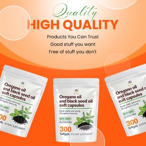 Capsule Morbide di Olio di Origano e Olio di Semi Neri all'Ingrosso con Etichetta Privata, Integratore per Aumentare Vitalità ed Energia e Rafforzare l'Immunità - Product Image 5