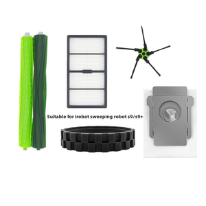 IRobot para <span class=keywords><strong>Roomba</strong></span> S9 y S9 + Accesorios de aspiradora en seco cepillo principal y cepillo lateral automático eléctrico/batería barrido y Mopp - Product Image 1