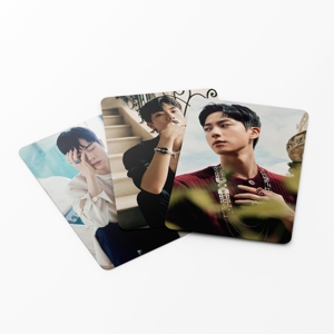 Fototarjetas Holográficas de KPOP <span class=keywords><strong>Idol</strong></span>, 55 Piezas/caja, Bangtan Boys <span class=keywords><strong>JIN</strong></span> Happy, Tarjetas Lomo Láser - Product Image 4