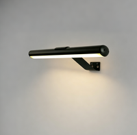 Lampe murale magnétique détachable à LED, barre lumineuse tactile rotative pour lecture, chambre, salon, galerie