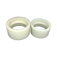 Accouplement à engrenages à manchon en nylon NL9-45/46 Produit d'accouplements d'arbre de connecteur de moteur de pompe à huile à engrenage intérieur incurvé
