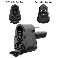 Adaptateur CCS1 pour Tesla Cybertruck, adaptateur NACS vers CCS, chargeur EV, charge rapide DC, vente en gros Olink