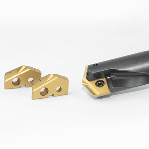 Inserts solides remplaçables pour forets à pelle avec orifices de refroidissement internes pour outils de perçage de trous profonds, forets de précision, forets à pelle - Product Image 1