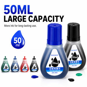 <span class=keywords><strong>Marqueur</strong></span> effaçable pour <span class=keywords><strong>tableau</strong></span> <span class=keywords><strong>blanc</strong></span> 60 ml, encre <span class=keywords><strong>rechargeable</strong></span> noir, bleu, rouge, vert, adapté aux tableaux blancs - Product Image 6