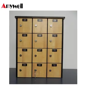 Amywell 10 years warranty waterproof Storage HPL small lockers mailbox