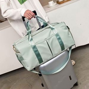 Échantillon gratuit : Boîte à chaussures séparée avec couvercle et poignée télescopique, sac de voyage en polyester. - Product Image 4