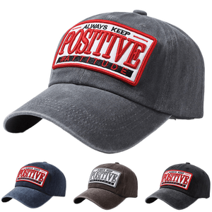 หมวกแก๊ปทรงทรัคเกอร์ผ้าฝ้าย 100% ล้างสีสไตล์วินเทจ 6 แผง ทรงเบสบอล ปีกโค้ง ตัวล็อคโลหะ ใช้ได้ทุกฤดู เหมาะสำหรับกิจกรรมกลางแจ้ง - Product Image 5