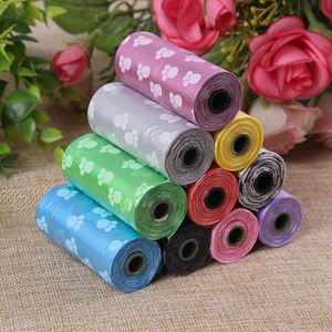 ถุงขยะสำหรับสุนัขแบบหนา ผลิตตามสั่ง ขายส่ง เป็นมิตรกับสิ่งแวดล้อม ทำจากพลาสติก PE สำหรับเก็บอุจจาระสุนัข - Product Image 3