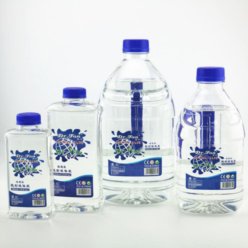 Толстый прозрачный незаметный жидкий клей DR.FAN, 1 галлон, 3780 мл, сделай сам, грязь, клей ручной работы, завод