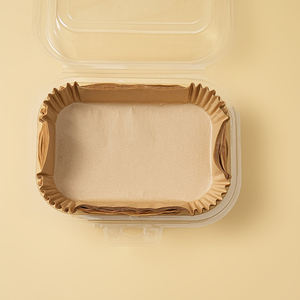 Bpa-free 100 mảnh Silicone Nồi chiên không khí lót hình chữ nhật vuông 2-Pack đôi cho thực phẩm Ninja kép Giấy nướng cho bánh sandwich - Product Image 4