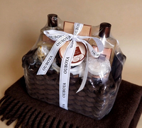 Coffret de Soins Corporels en Promotion – Idéal pour Noël et la Fête des Mères – Exfoliant, Hydratant et Nourrissant