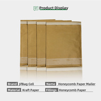 Bolsa de Envío Acolchada de Papel de Panal Reciclable para Proveedores de Celulares, para Cámara, Teléfono Móvil y Altavoces - Tamaño Personalizable