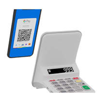 Terminal de altavoz en la nube de pago con código QR dinámico de 3,5 pulgadas NEW820