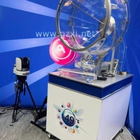 Machine de bingo électronique à 90 boules personnalisée professionnelle 1-49 Machine de loterie hybride mécanique à diffusion en direct TV