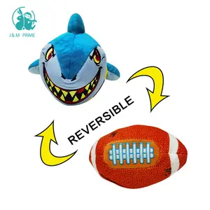 New Design Soft Reversible Plush Stuffed Animal Toy Convertible 2 in 1 Customizable