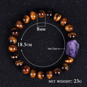Commercio Assicurazione Prezzo All'ingrosso Della Fabbrica 8 MILLIMETRI Lapis Lazuli Irregolare <span class=keywords><strong>Ametista</strong></span> <span class=keywords><strong>Bracciale</strong></span> - Product Image 2