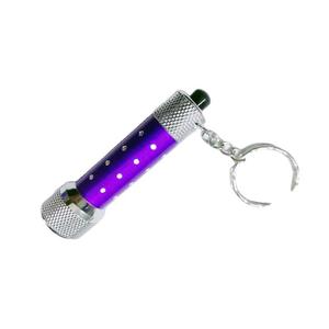 ไฟฉายขนาดเล็ก 5-LED ทำจากอลูมิเนียมอัลลอยด์, ไฟพวงกุญแจสว่างสดใส, ไฟส่องสว่างกลางแจ้งขนาดเล็กพิเศษ, ไฟฉายมีสไตล์สำหรับใช้ในเวลากลางคืน - Product Image 4