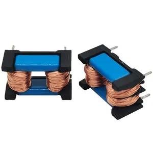 10uH-100uH PCB Common Mode Choke inductor horizontal type coils Coil Filter Toroidal Inductor