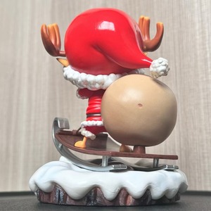 <span class=keywords><strong>Figurines</strong></span> de Noël Tony Tony Chopper en position de traîneau, articles d'anime de haute qualité, décorations de bureau, jouets tendance, cadeau - Product Image 6