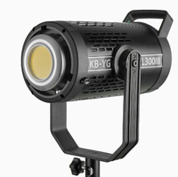 Luz de Video LED Profesional de 300W, Bicolor 2800K-6800K, Iluminación COB para Fotografía con Montura Bowens para Transmisión en Vivo y Estudio