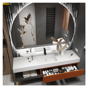 Vanitorio อ่างล้างมือสไตล์คลาสสิก,อ่างล้างหน้ากระจกตู้โต๊ะเครื่องแป้งห้องน้ำสไตล์ใหม่ปี<span class=keywords><strong>2022</strong></span> - Product Image 1