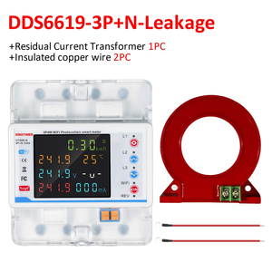 Interruptor de Circuito Inteligente WiFi DTS6619-3PN-L, Medidor de Energía Fotovoltaica Bidireccional Trifásico, Protector de Sobretensión y Baja Tensión Z07 - Product Image 5