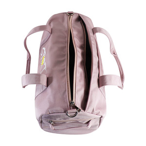 Sac de sport en nylon imperméable de haute qualité, personnalisé pour femme, durable, pour voyage en extérieur, sac de week-end tendance, sac de yoga à fermeture éclair avec lettres - Product Image 3