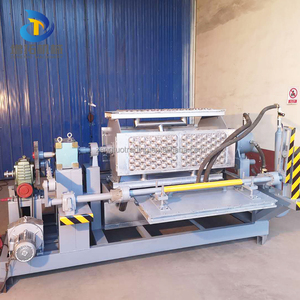Machines Zengtuo entièrement automatique pâte à papier moulé plateau de <span class=keywords><strong>pomme</strong></span> remplisseur d'oeufs carton boîte <span class=keywords><strong>caisse</strong></span> plat plateau séchage faisant la machine - Product Image 2