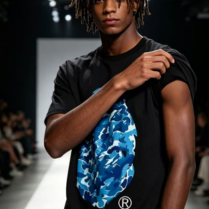 Camiseta Moderna de Estilo Urbano, Diseño Creativo, Ajuste Cómodo, Perfecta para Quienes Aman la Moda Única - Product Image 6