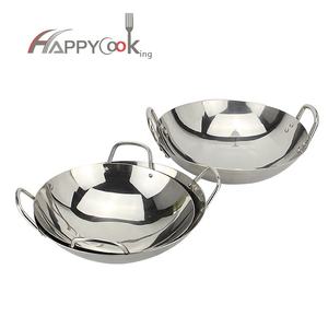 Profesional bajo costo chino <span class=keywords><strong>wok</strong></span> pan, acero inoxidable woks - Product Image 2