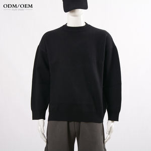 Suéter Jacquard Personalizado OEM y ODM para Hombre, Suéter de Punto de Manga Larga con Cuello Redondo, Suéter de Punto de Diseño para Hombre para Invierno - Product Image 3