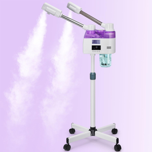 Hot Sale 3 in 1 Nano Ionic Steaming Device Spa Luxury <b>Stand</b> Ozone Steam Manual Facial Machine Steamer for Beauty Salon - Product Image 6